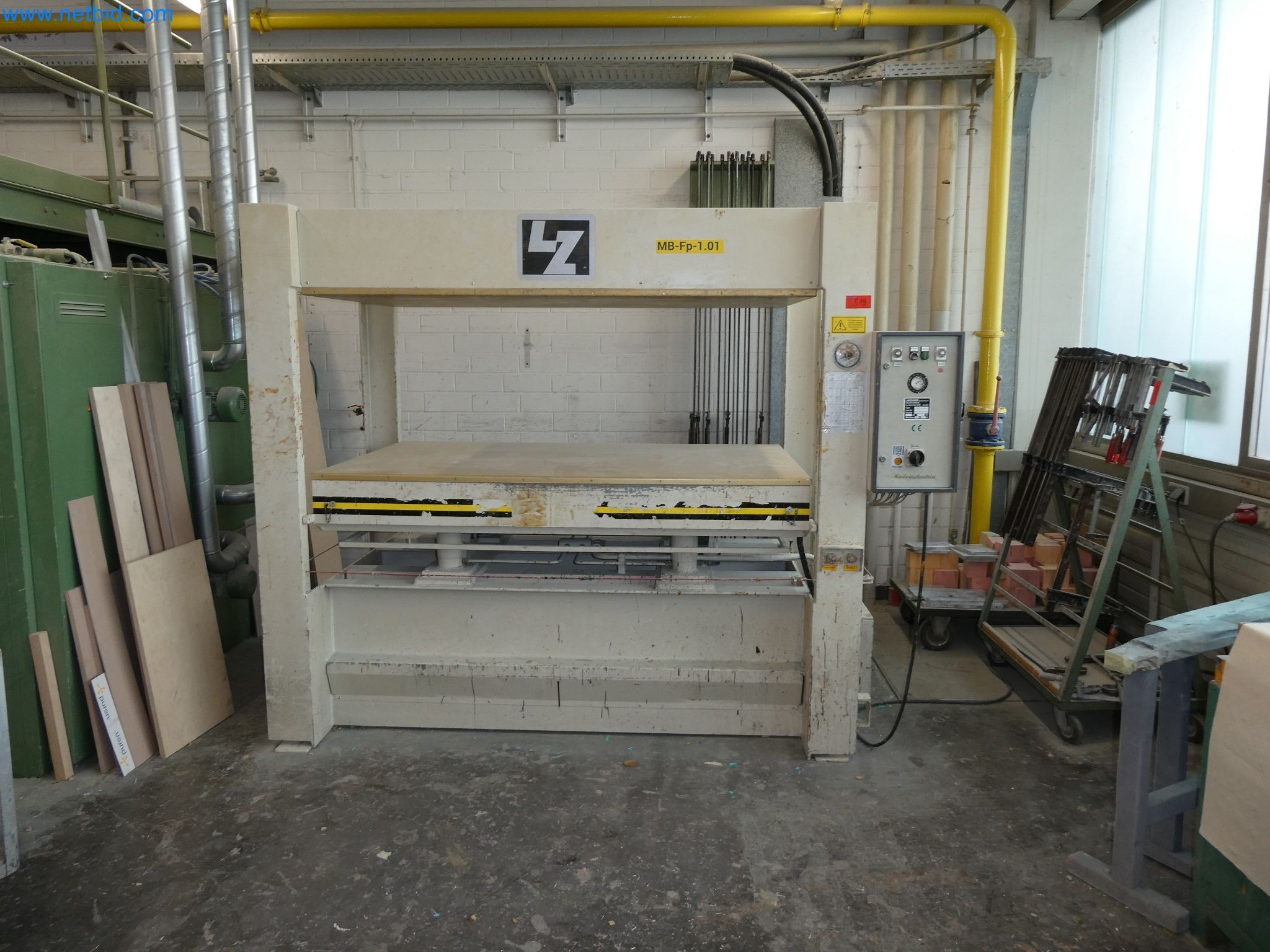 hydr. Furnierpresse Langzauner LZT50